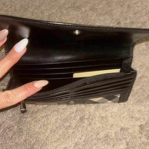 Burberry check wallet - Picture 2 of 3